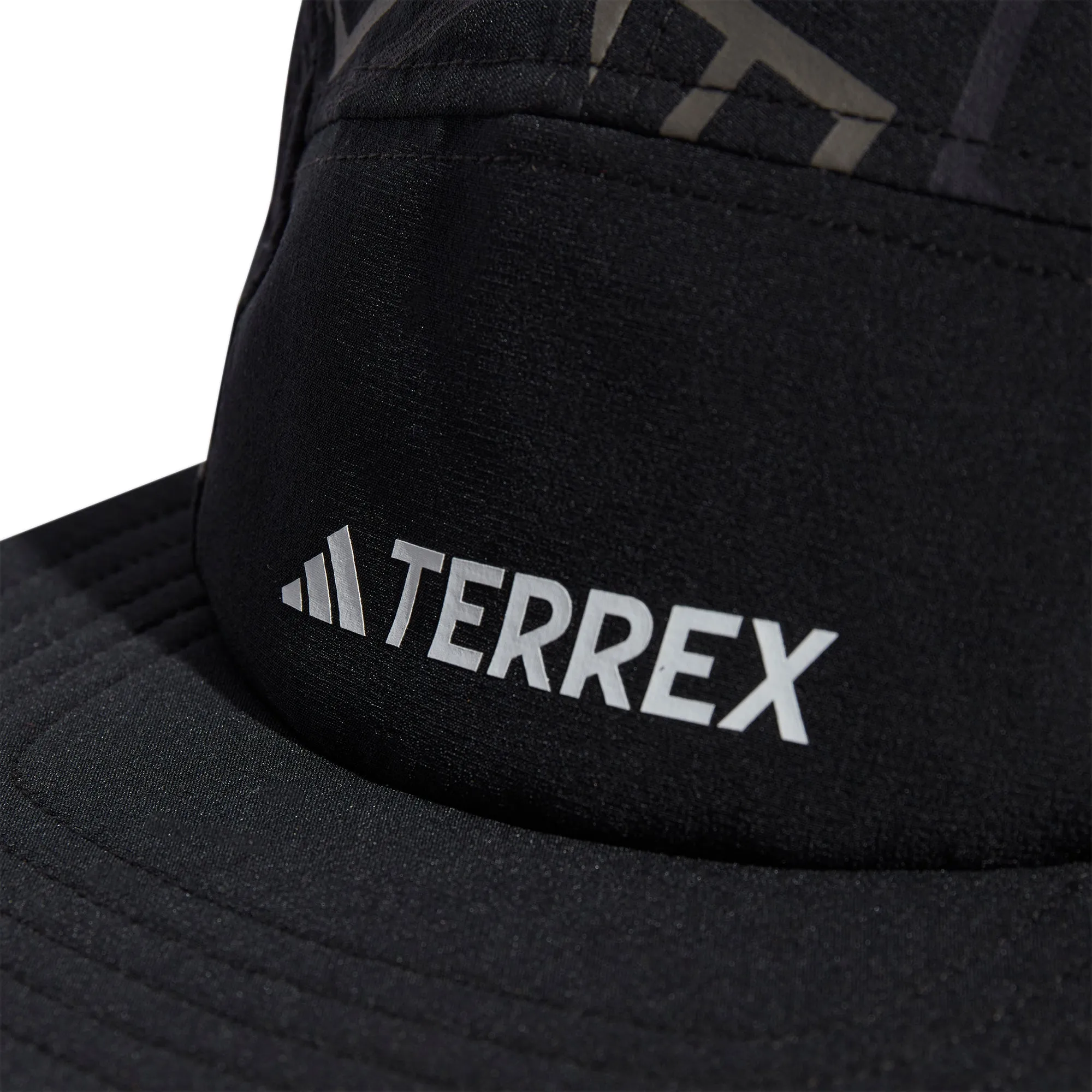adidas Terrex HEAT.RDY 5 Panel Graphic Running Cap - Black