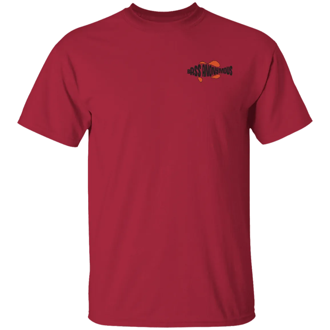 Bass Anonymous T-Shirt  5.3 oz Vintage Look Slogan