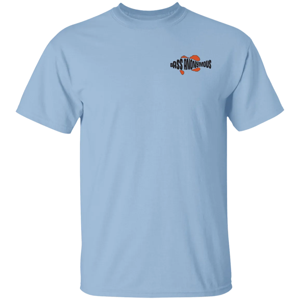 Bass Anonymous T-Shirt  5.3 oz Vintage Look Slogan
