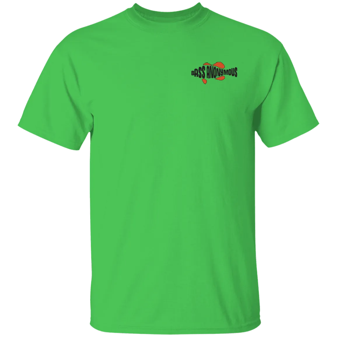 Bass Anonymous T-Shirt  5.3 oz Vintage Look Slogan