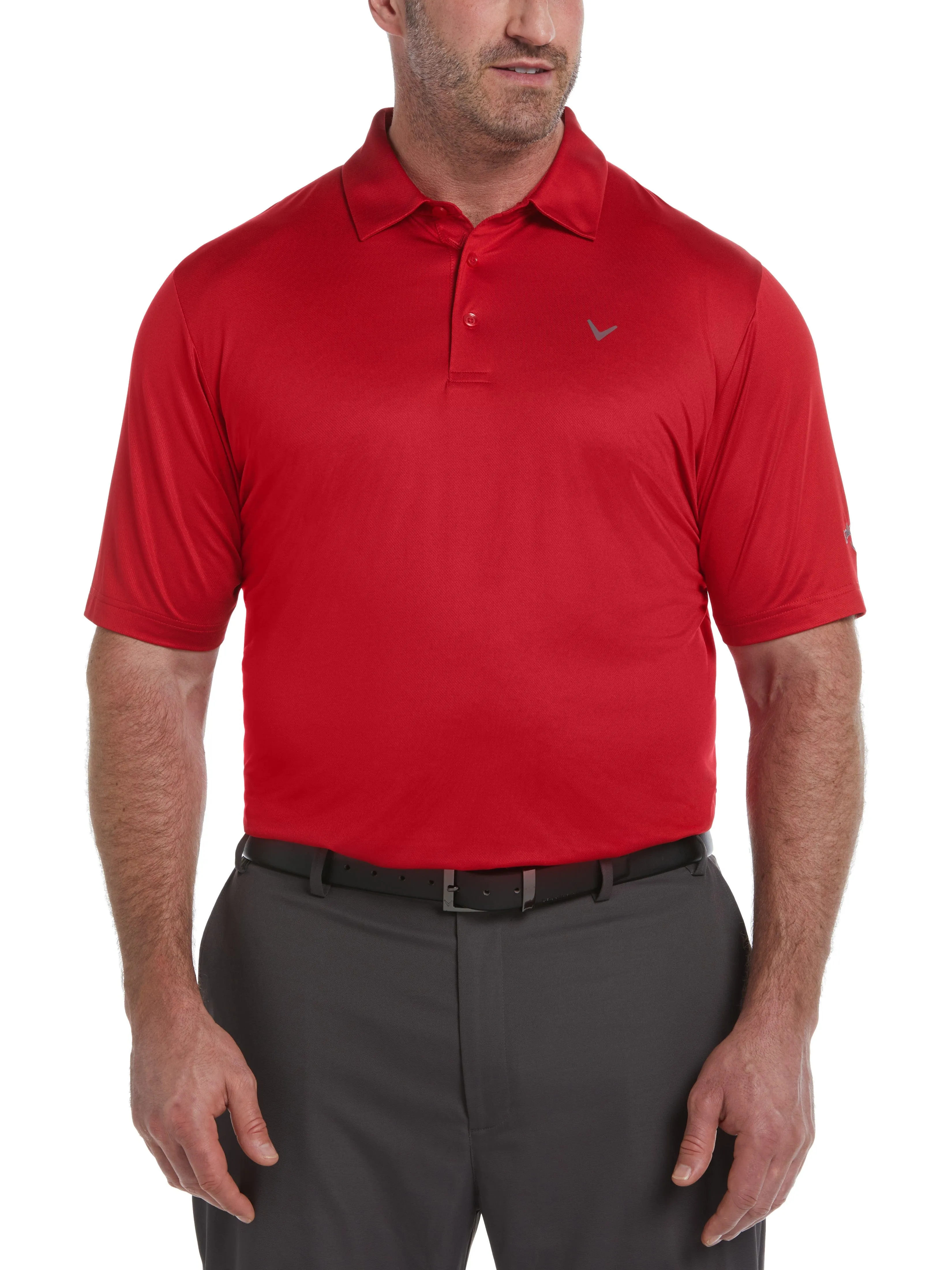Big & Tall Solid Swing Tech™ Polo