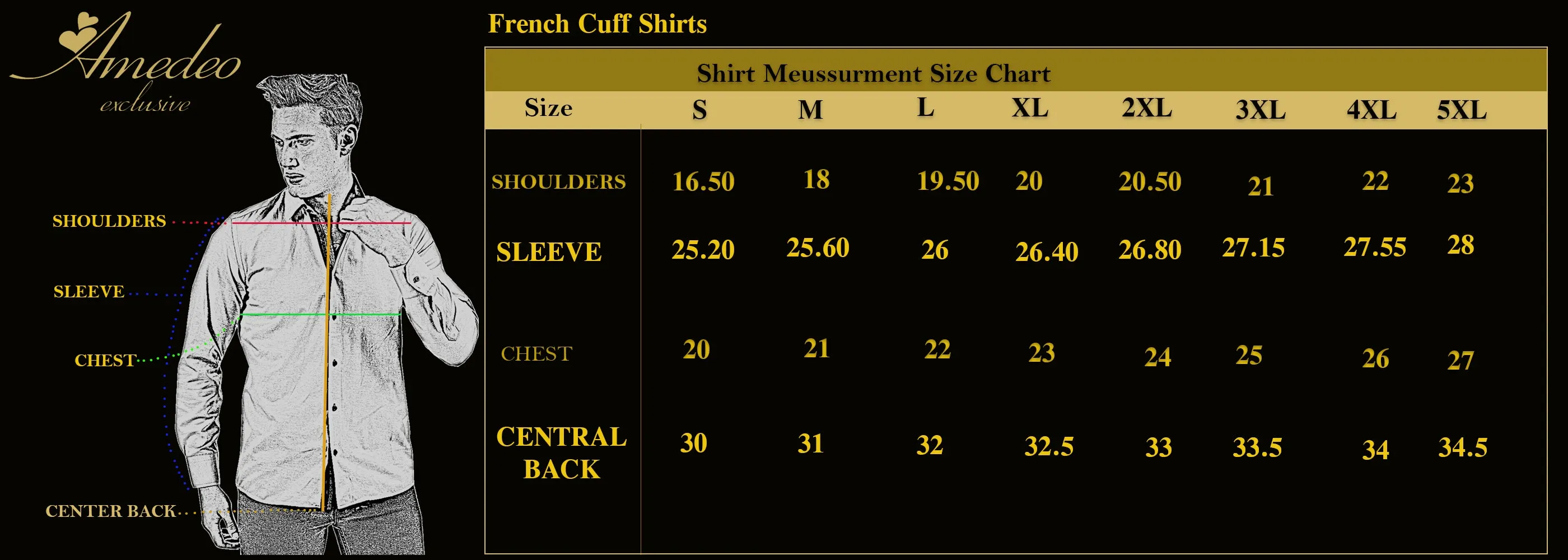 Blue Black Squares Mens Slim Fit French Cuff Shirts with Cufflink Holes - Casual and Formal