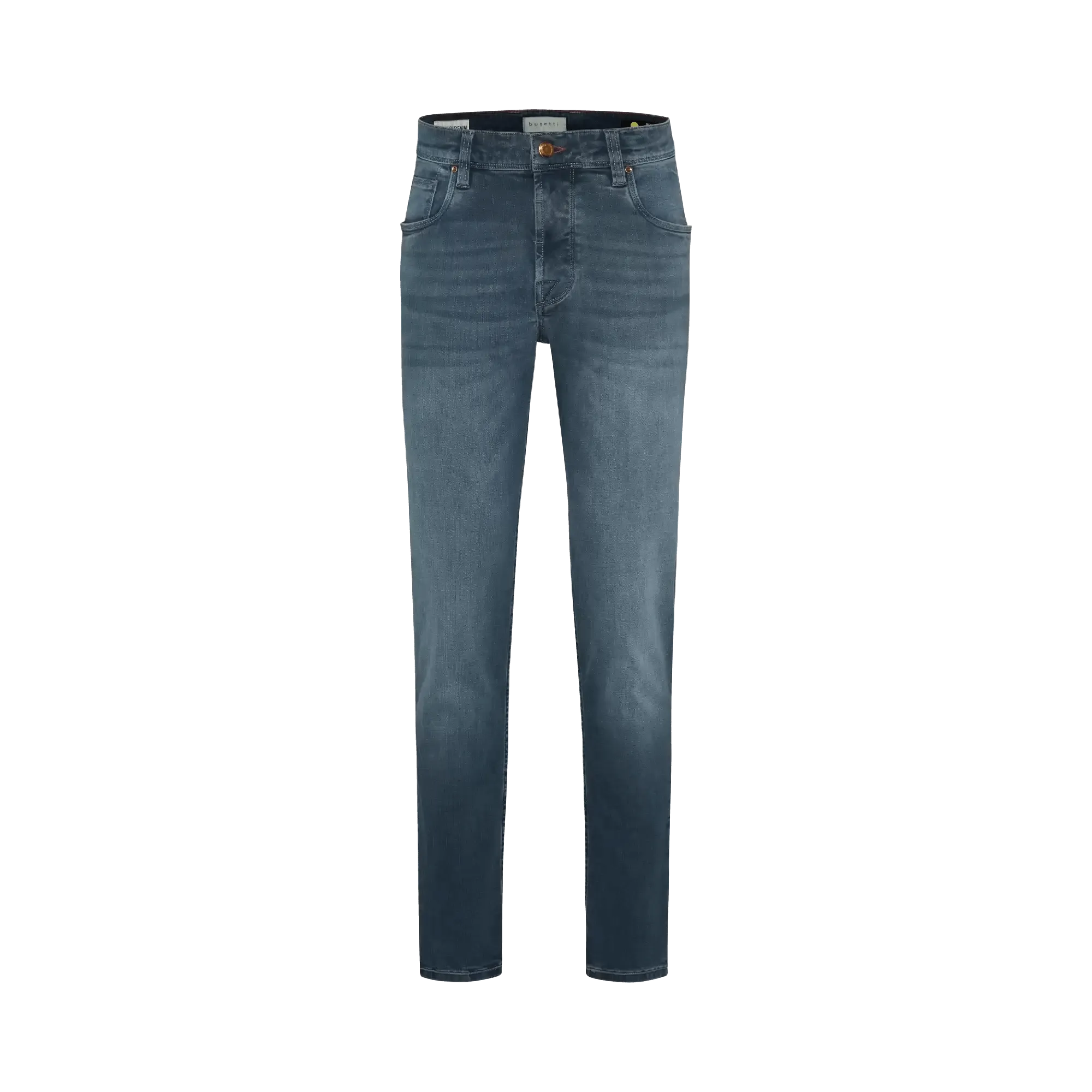 Bugatti Men's Jeans in a Distressed Look in Navy
