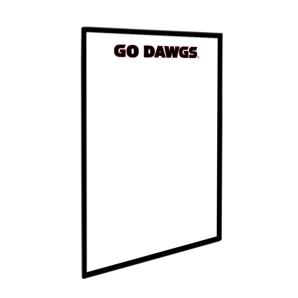 Georgia Bulldogs: Go Dawgs - Framed Dry Erase Board