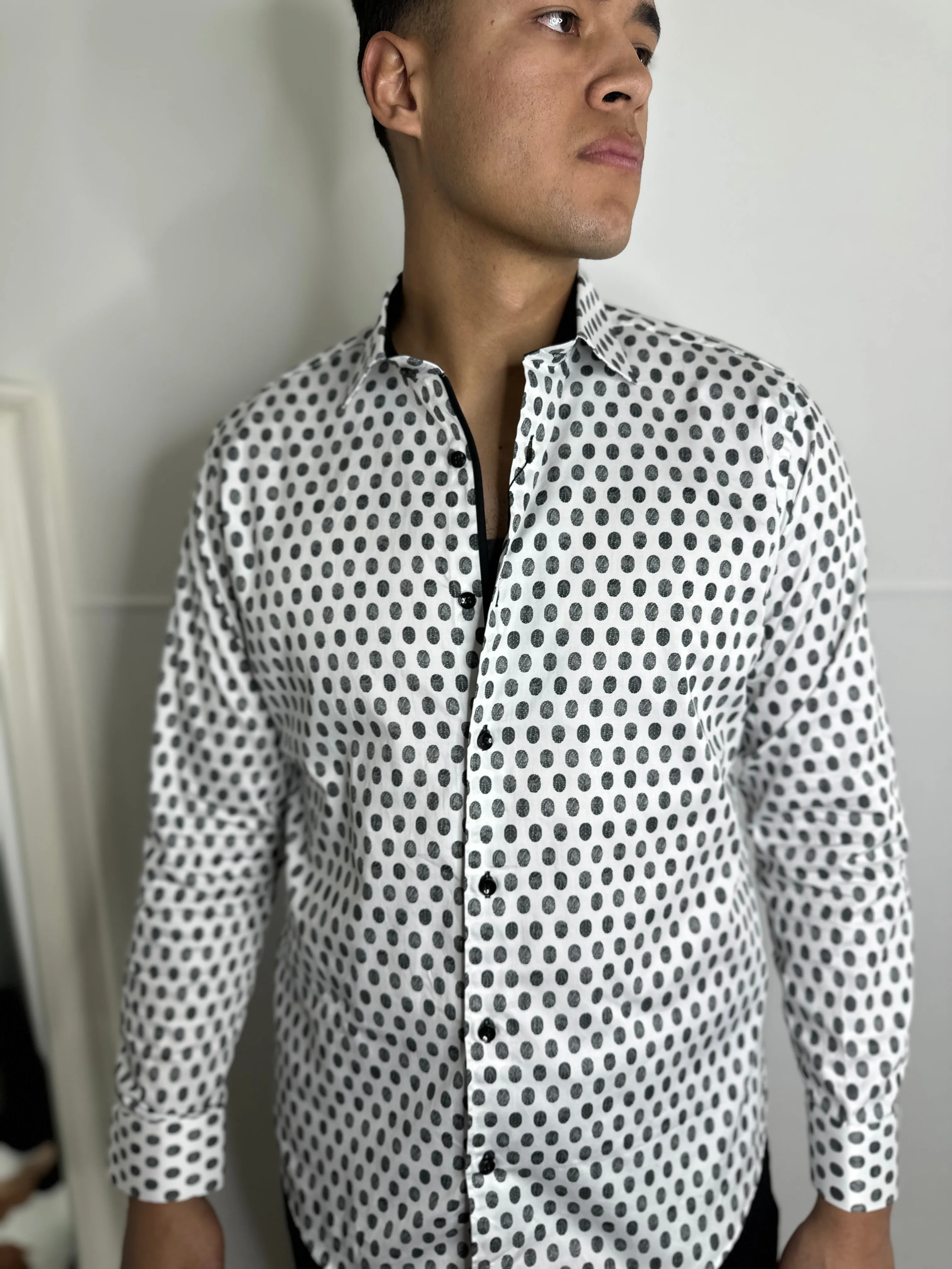 Haziel Platini Finger Print Shirt