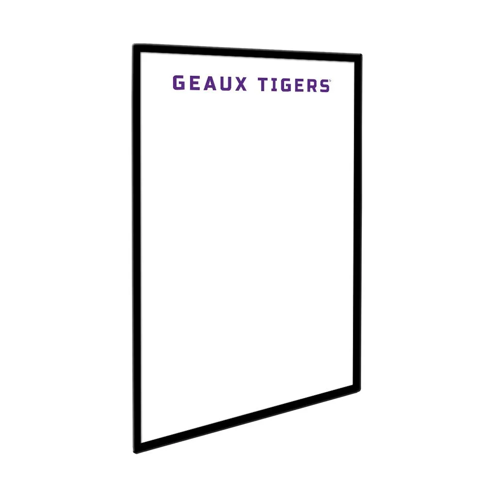 LSU Tigers: Geaux Tigers - Framed Dry Erase Board