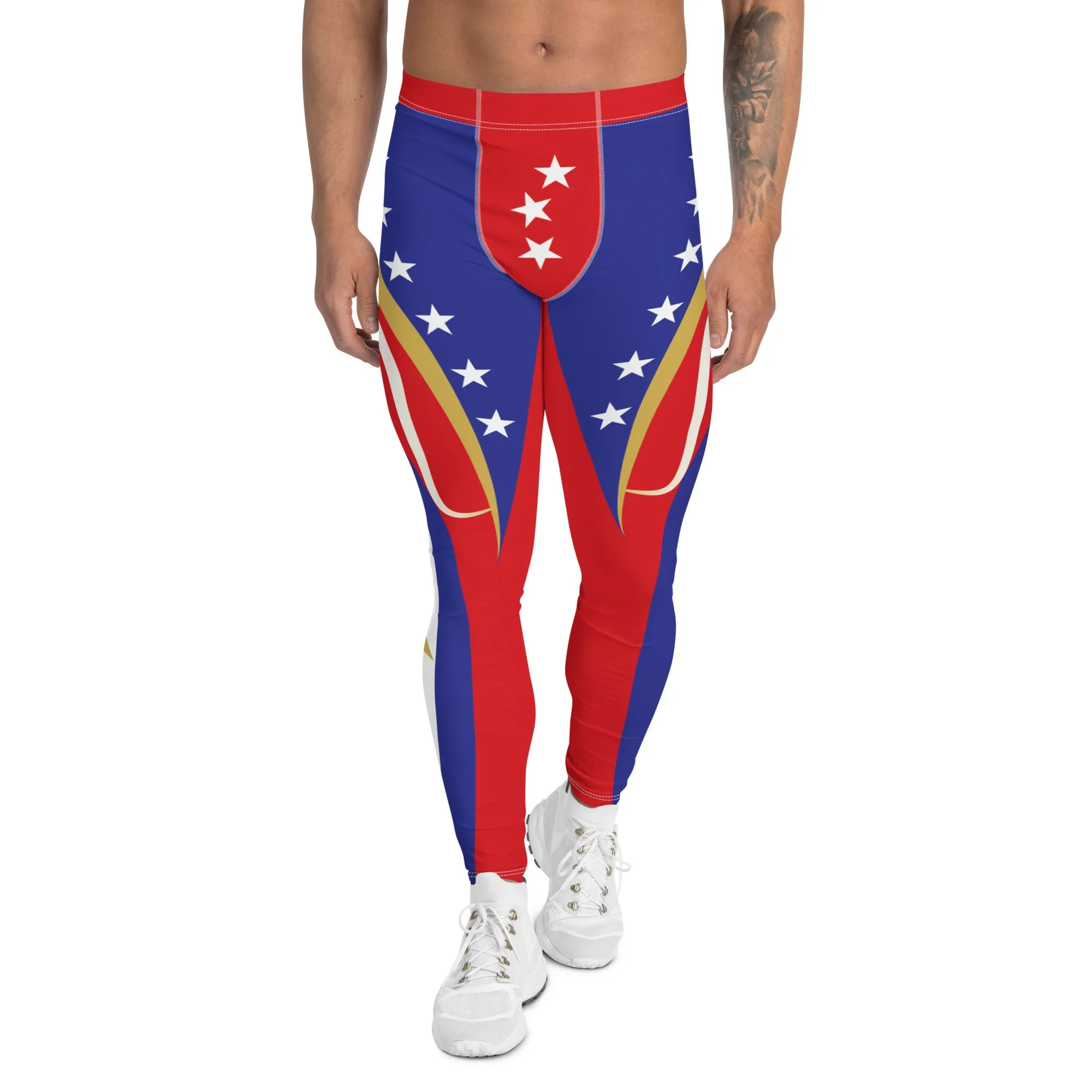 Mens Leggings, American Slam