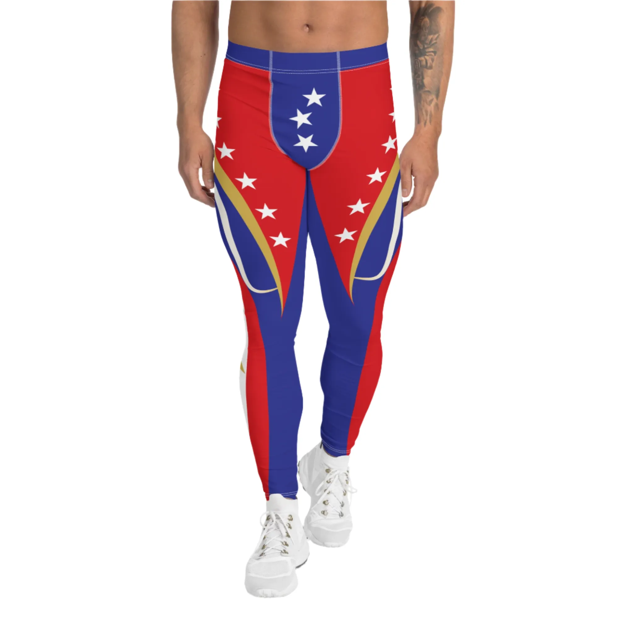 Mens Leggings, American Slam