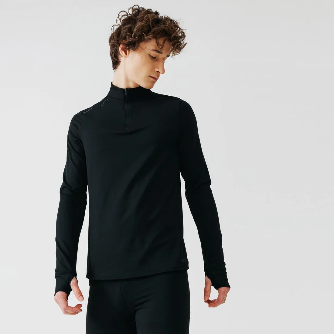 MEN'S WARM LONG-SLEEVED RUNNING T-SHIRT