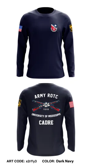 Ole Miss ROTC Core Men's LS Performance Tee