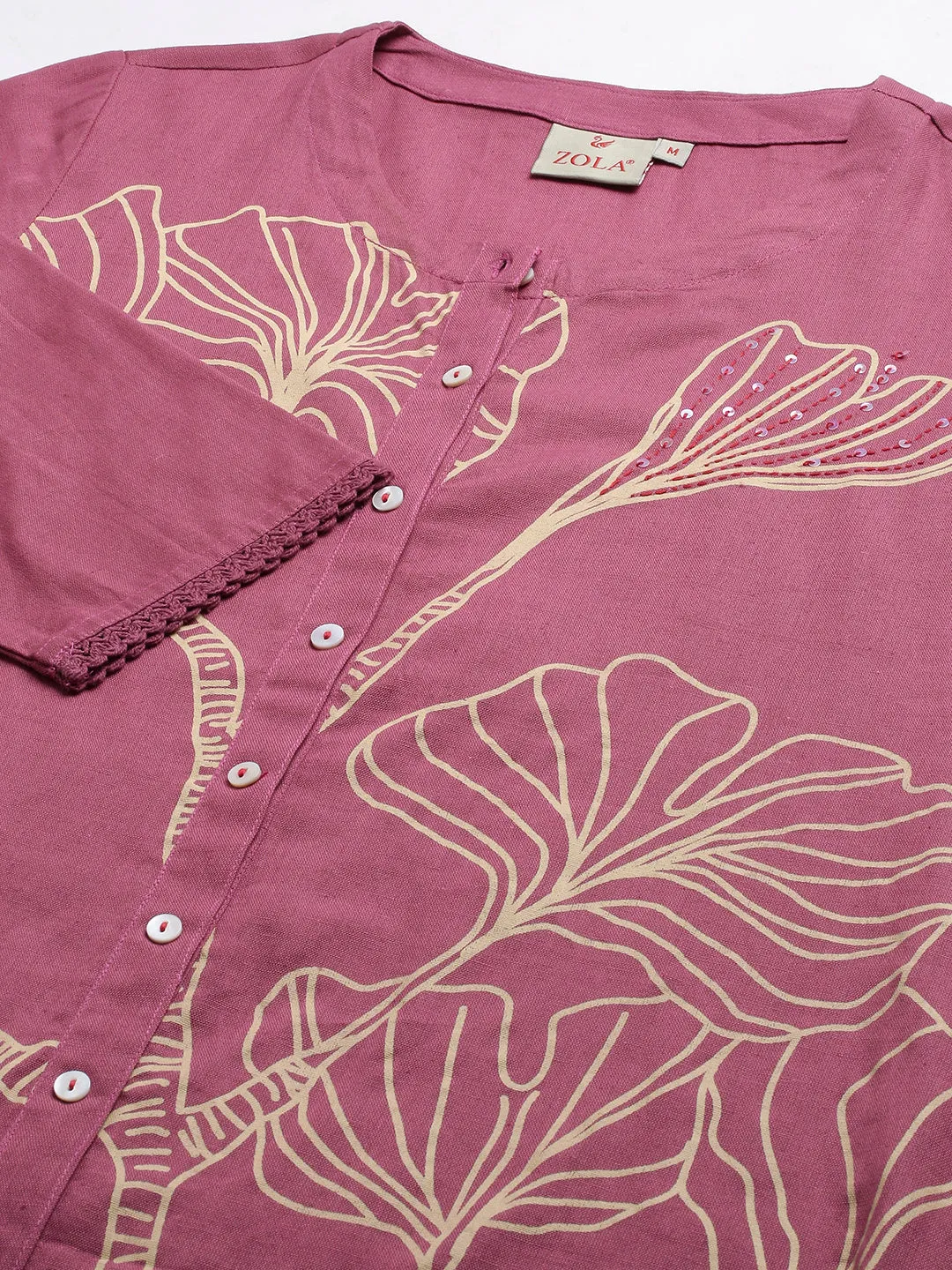 Onion Comfort Fit Cotton Kurta for Women Online in India - Zola