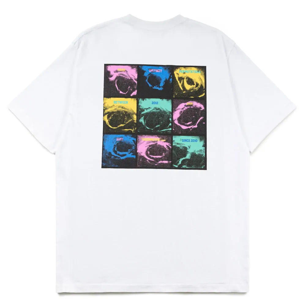 Permutations Tee | White