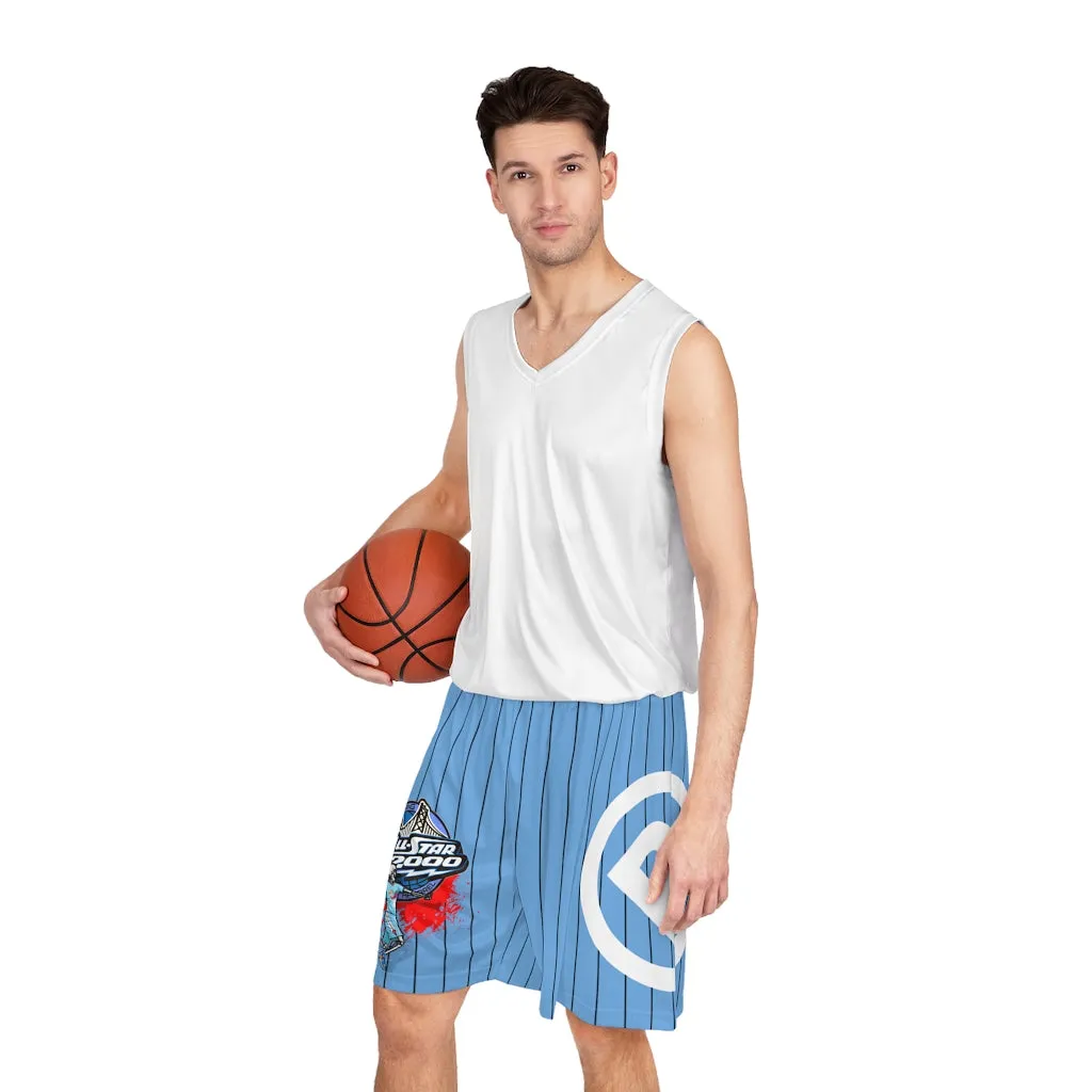 RAW SUSHI "NBA ALL STAR 2000" Basketball Shorts