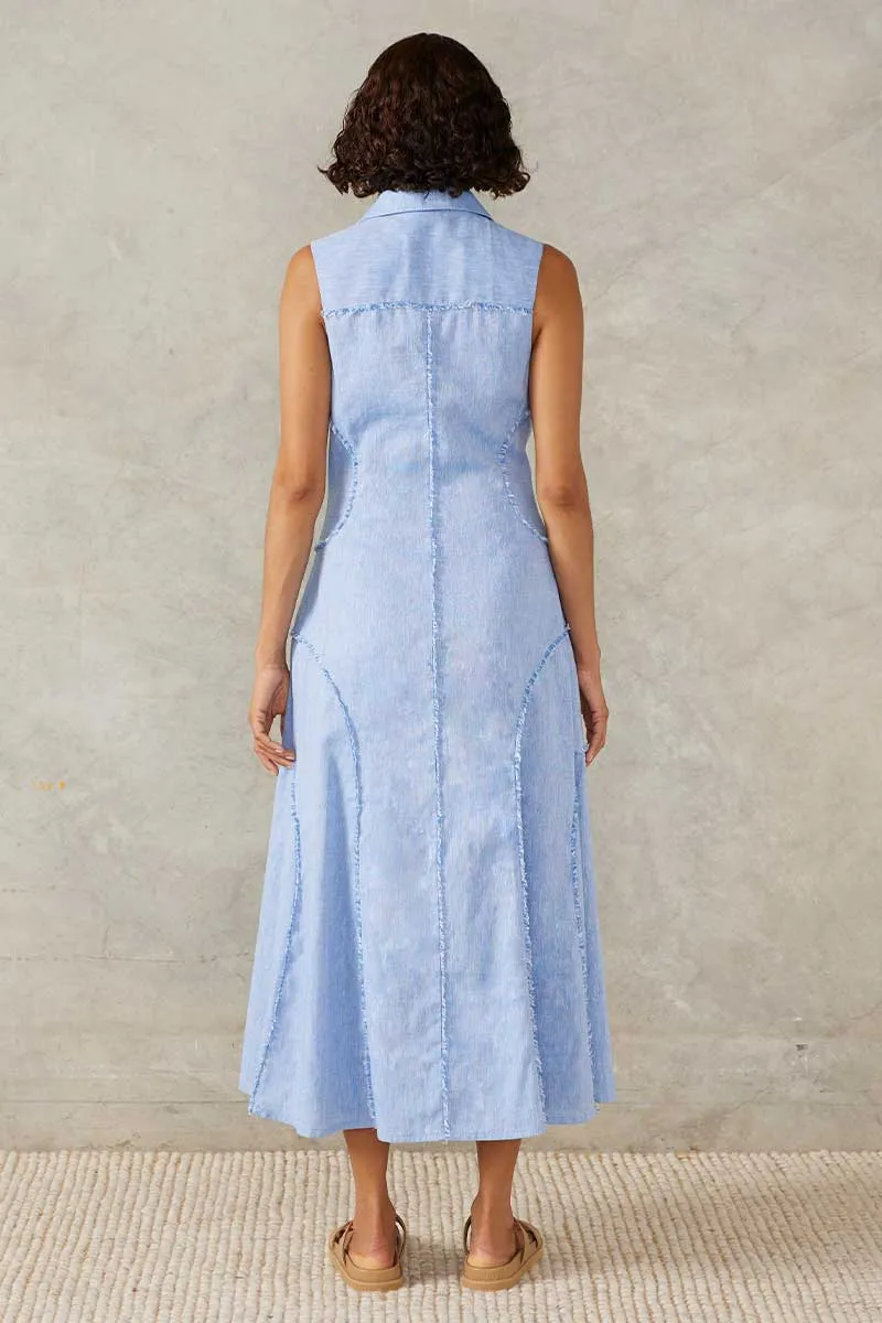 SHORE MIDI DRESS