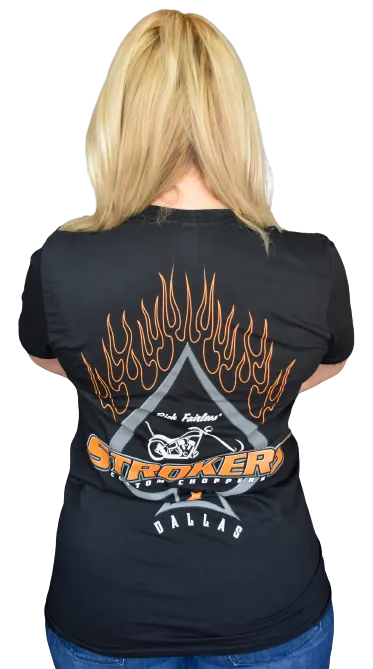Spade Flames Short Sleeve Tee