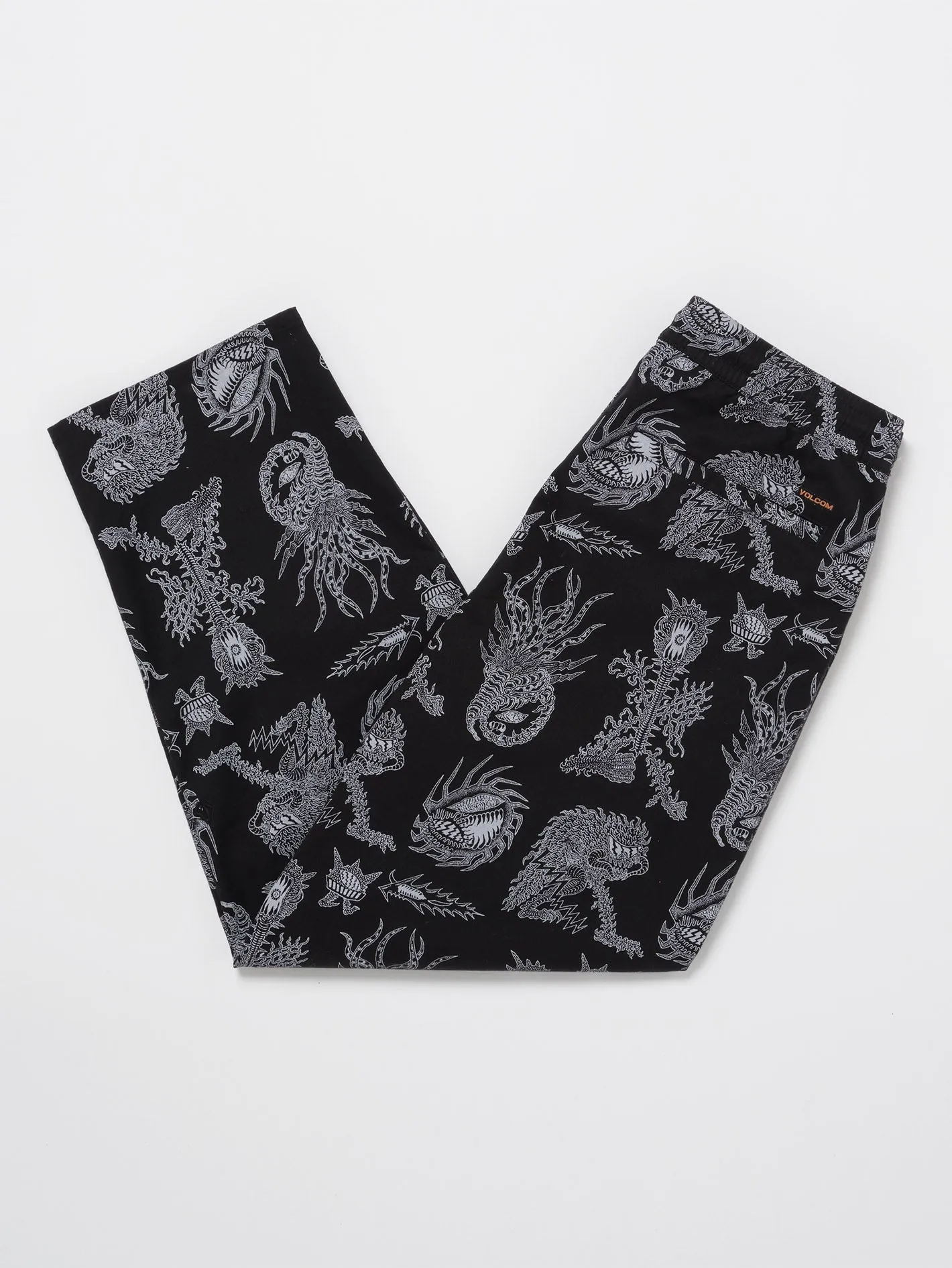 Tetsunori Freazy Elastic Waist Trousers - BLACK